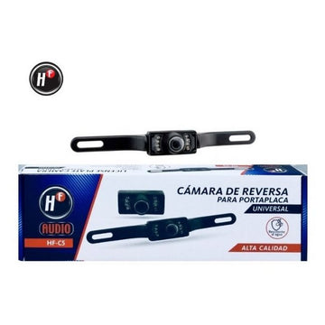 Cámara de Reversa para portaplacas HF Audio HF-C5 Resistente al agua 120° de visión - Audioshop México lo mejor en Car Audio en México -  HF Audio